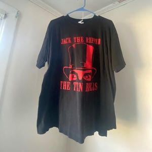 Vintage Jack The Ripper The Ten Bells Horror Black Shirt XL Single Stitch